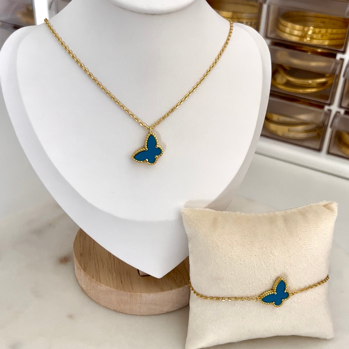 Blue Butterfly Jewelry